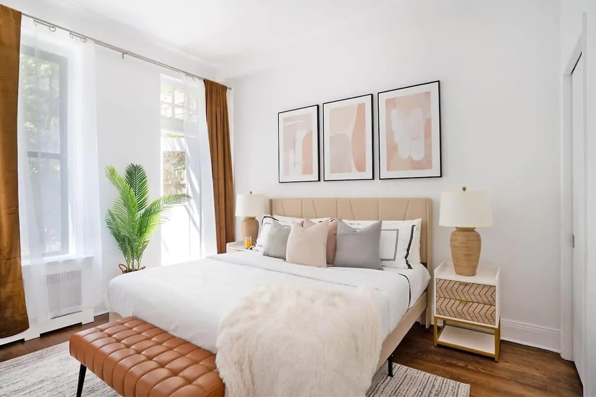 91-1D 3Br 2Baths Duplex With A Private Back Yard - Gym Appartement New York