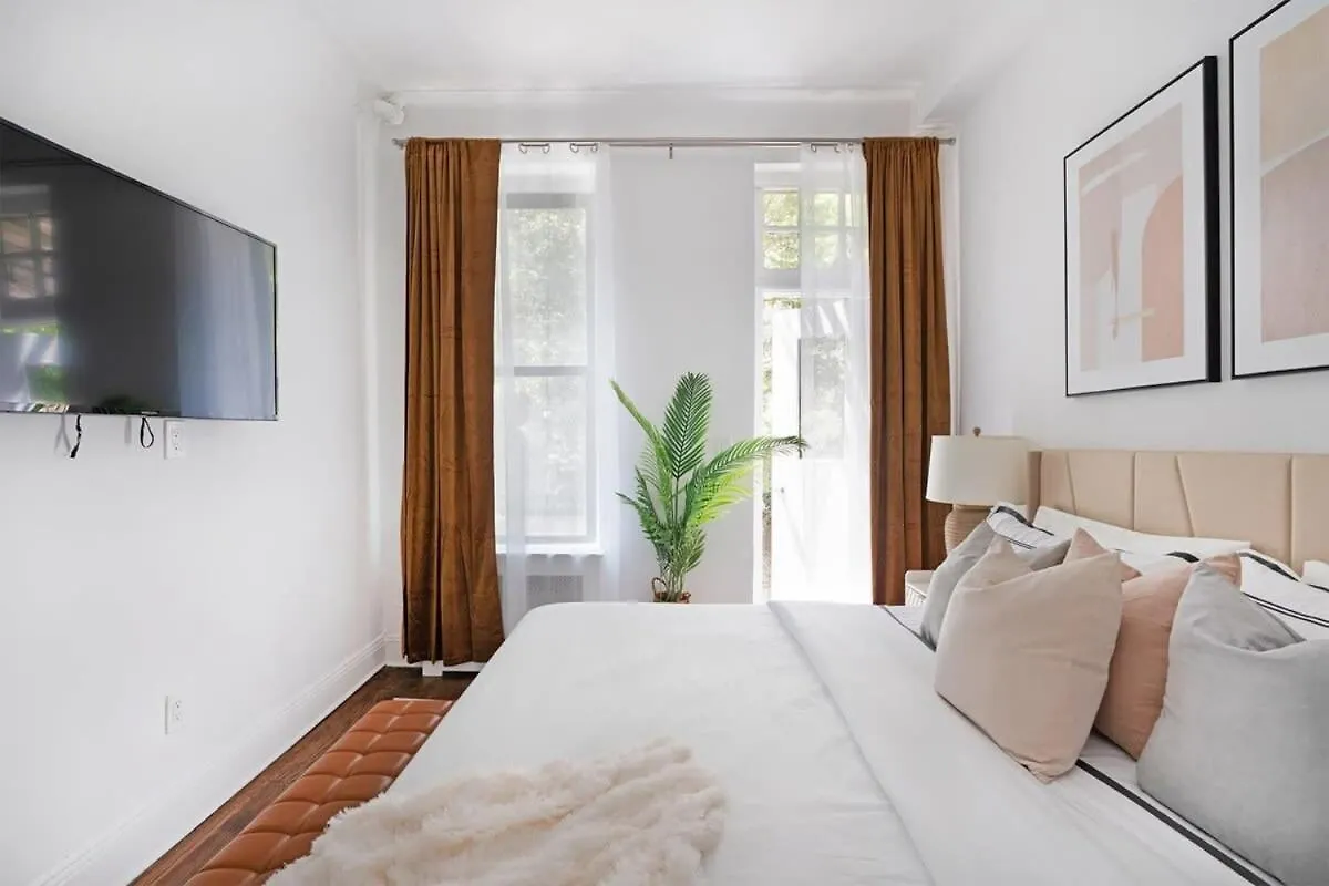 91-1D 3Br 2Baths Duplex With A Private Back Yard - Gym Appartement New York