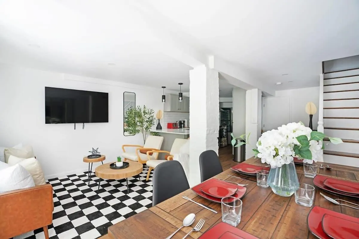 纽约91-1D 3Br 2Baths Duplex With A Private Back Yard - Gym公寓 公寓 纽约